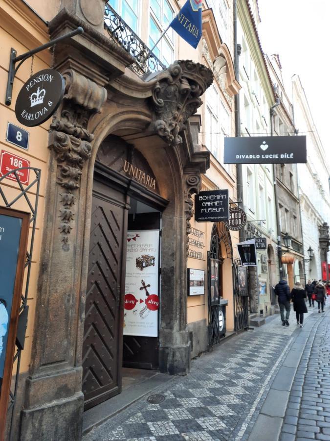 Pension Karlova Прага Экстерьер фото